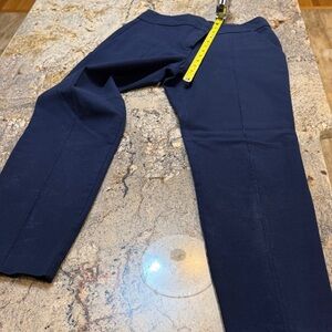 Trina Turk Navy Pants. Two front pockets and two back pockets.